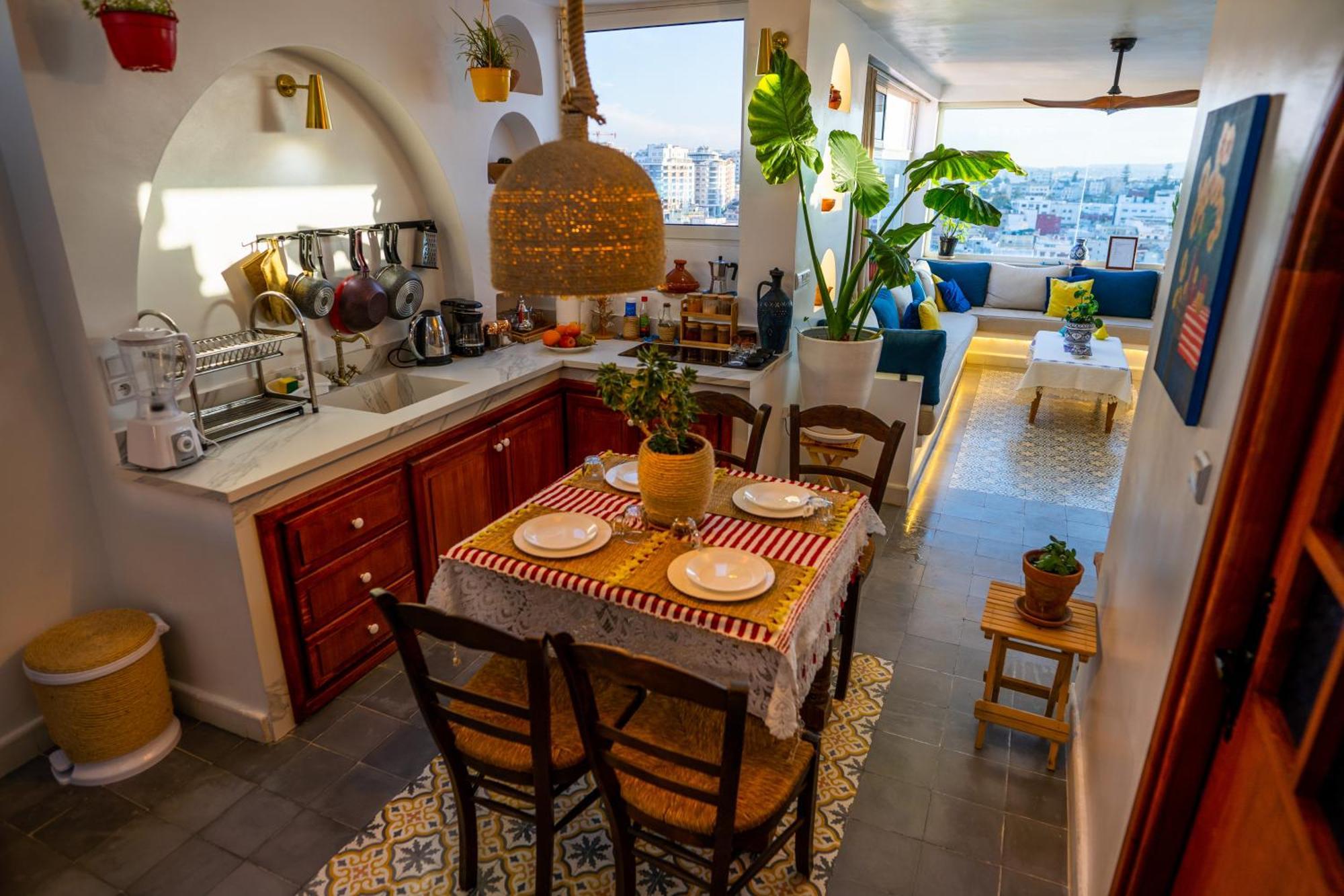 Dar Zohra-At The Door Of Africa. Appartement Tanger Buitenkant foto